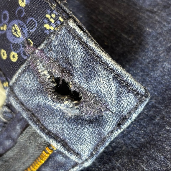 Levi’s 525 Jeans Perfect Waist Comfort Straight Leg Denim Pants Blue Size 16 - Picture 16 of 16